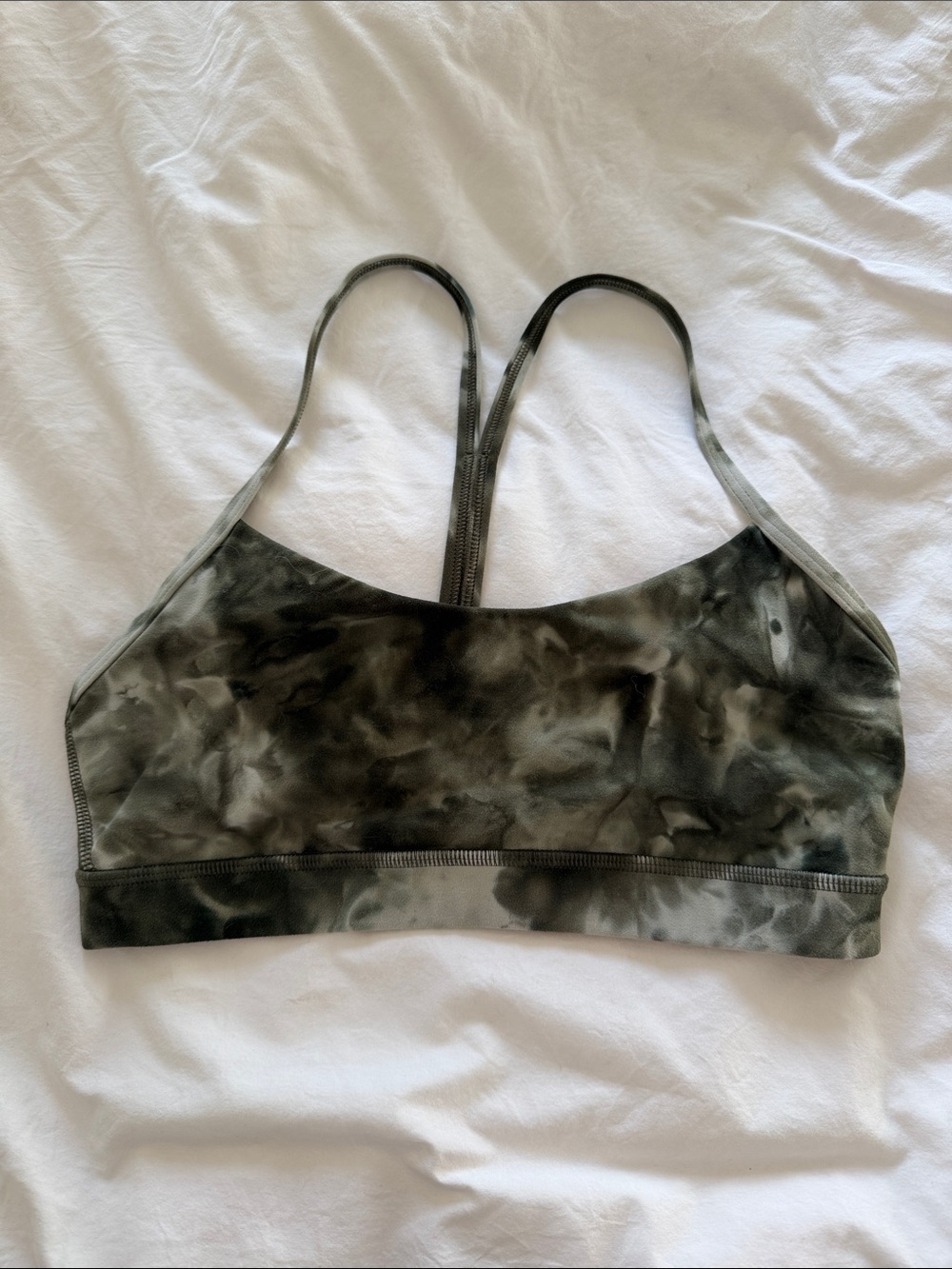 Lululemon align  Tie-Dye Bralette - Olive Green